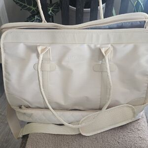 Etro Cream Laptop Bag